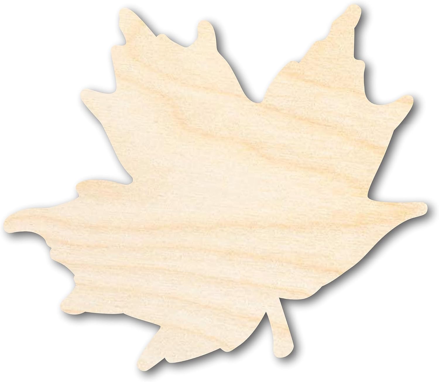 Unfinished Wood Maple Leaf Shape Craft up to 46" DIY 16" / 3/4"
