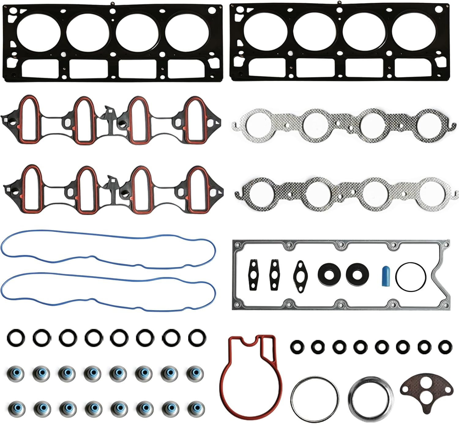 Head Gasket Sets Fit for Chevy GMC 99-01 Silverado/Sierra 1500, 99-00 Silverado/Sierra 2500, 00-01 Suburban 1500/Tahoe/Yukon/XL 1500 OEM HS9292PT