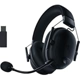 BlackShark V2 Pro for PC - Wireless Premium Esports Gaming Headset (Bluetooth, Triforce Titanium 50 mm Drivers, HyperClear Supercardioid Mic) Black