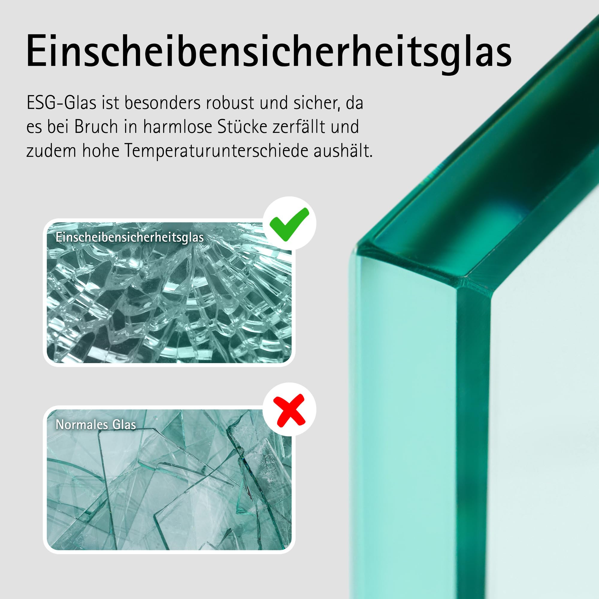 Schulte Duschwand für Badewanne zum Kleben, 89x121cm, 2-teilig, Schwarzmatt