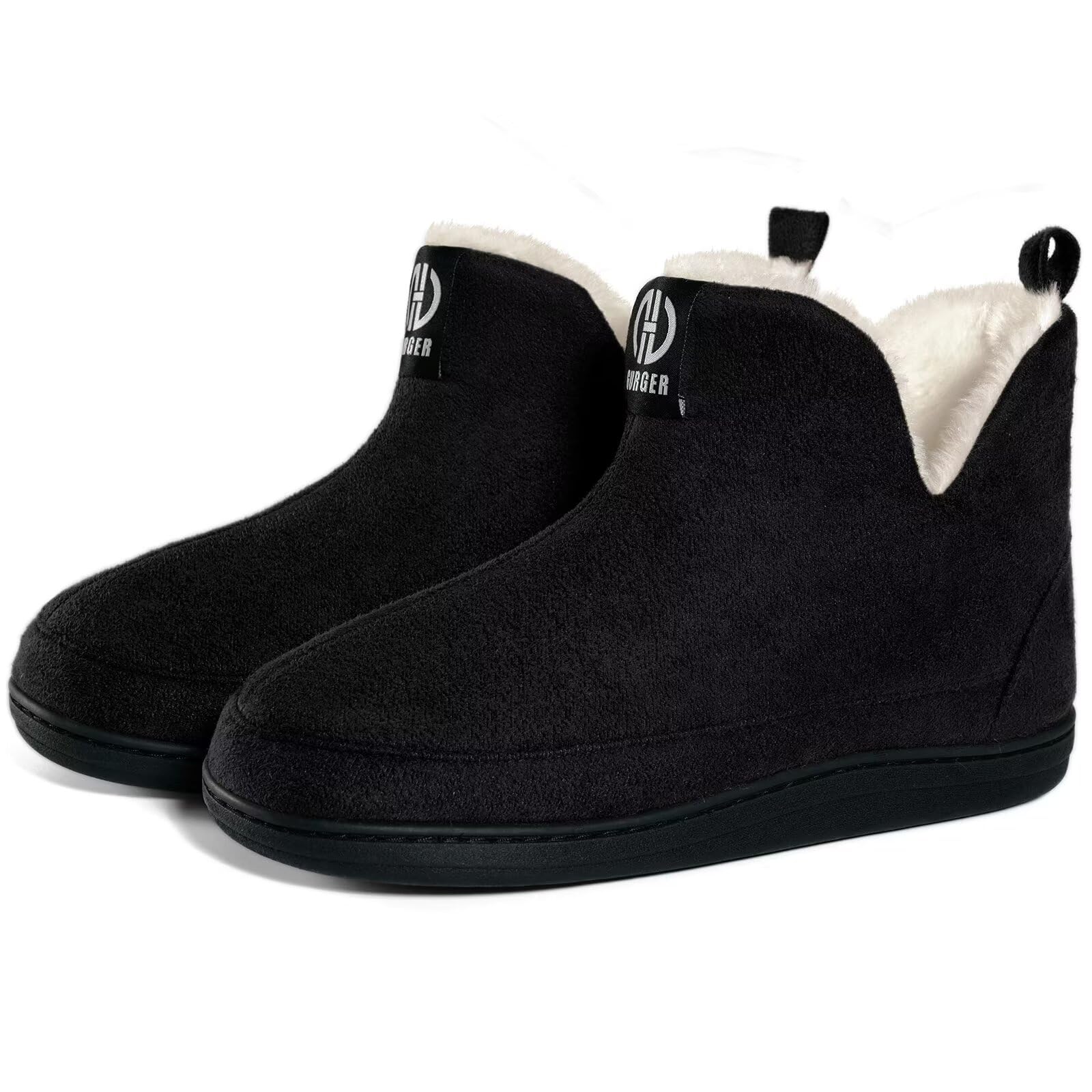 GURGER Botas de Estar por Casa Hombre Mujer Invierno Interior Exterior Zapatillas de Casa Talla 36-47