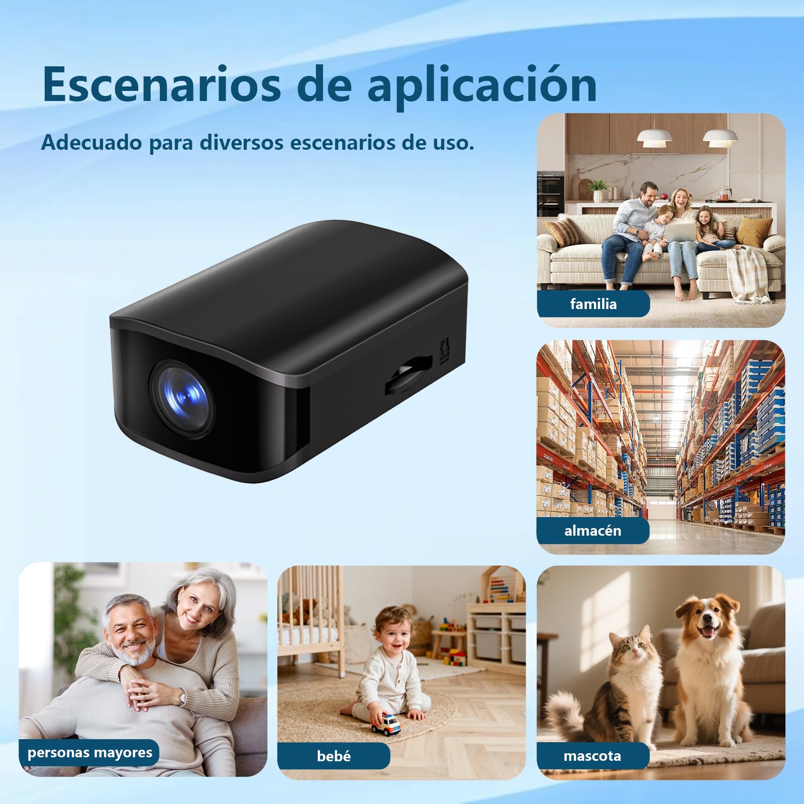 Cámara espía oculta de alta definición 1080P, mini cámara, cámara para niñeras, con detección de movimiento, apta para la vigilancia de seguridad de niños, ancianos, interiores y oficinas, sin Wi-Fi.