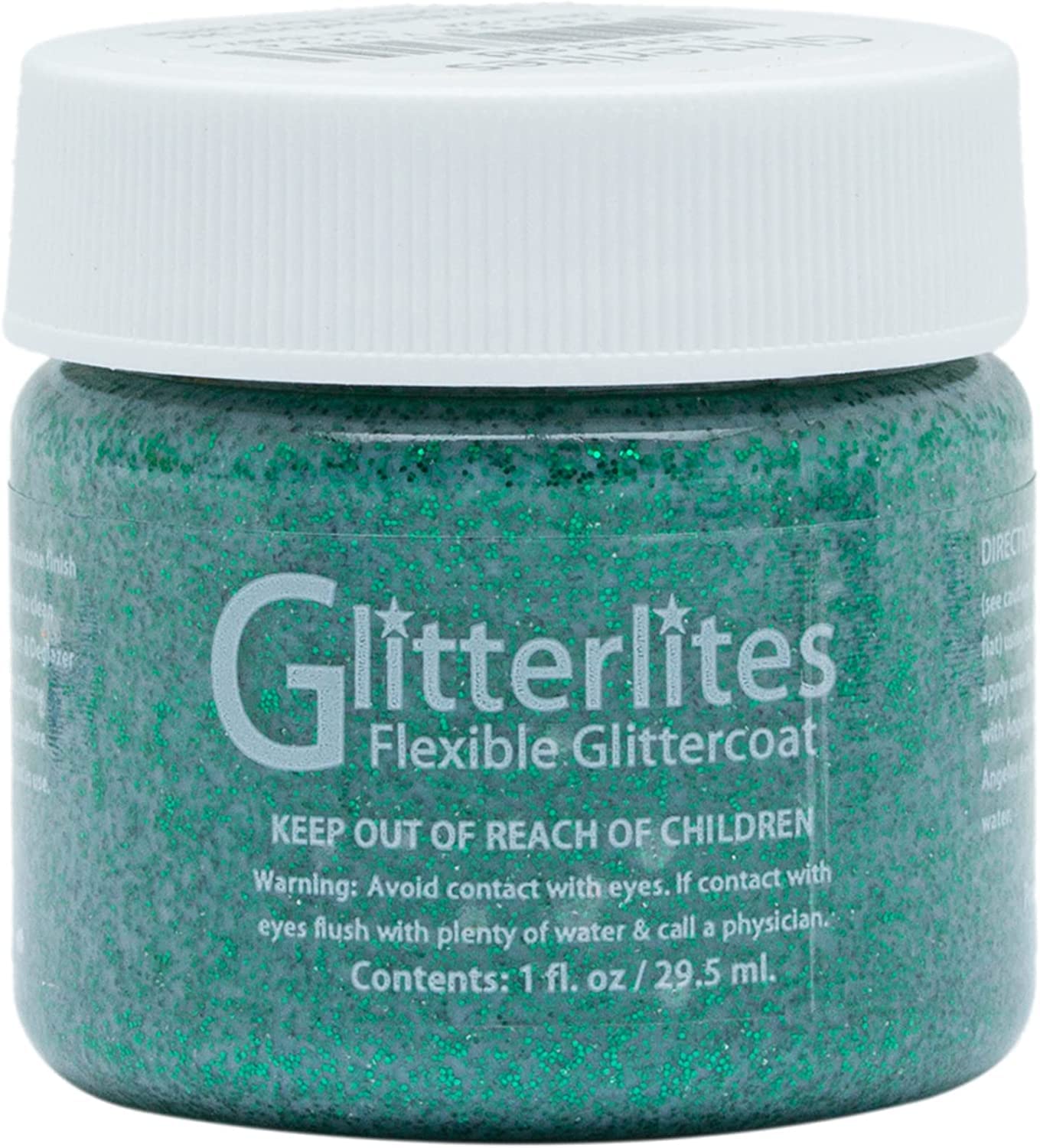 Angelus Paint Glitterlites 1 Oz Emerald