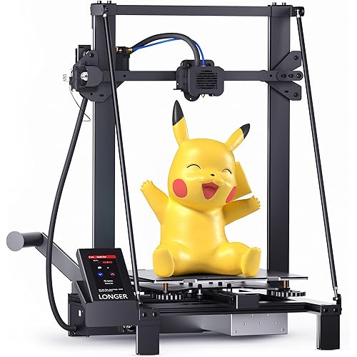 LGT LK5 Pro 3D Printer, 11.8x11.8x15.7in Large Printing Size with Resume Printing FDM 3D Printer Fully Open Source Motherboard Upgrade TMC 2209 3D Printers 95% Pre-Assembled Ideal for Beginners