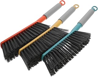 POPETPOP Cepillo De Cerdas Suaves para Limpiar Camas y Sofás 3unids Mango Largo