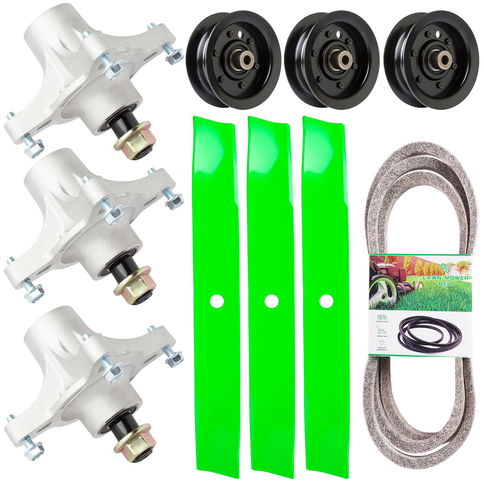 Amazon.com : TENGMUJX 50 Inch Deck Rebuild Kit Compatible with