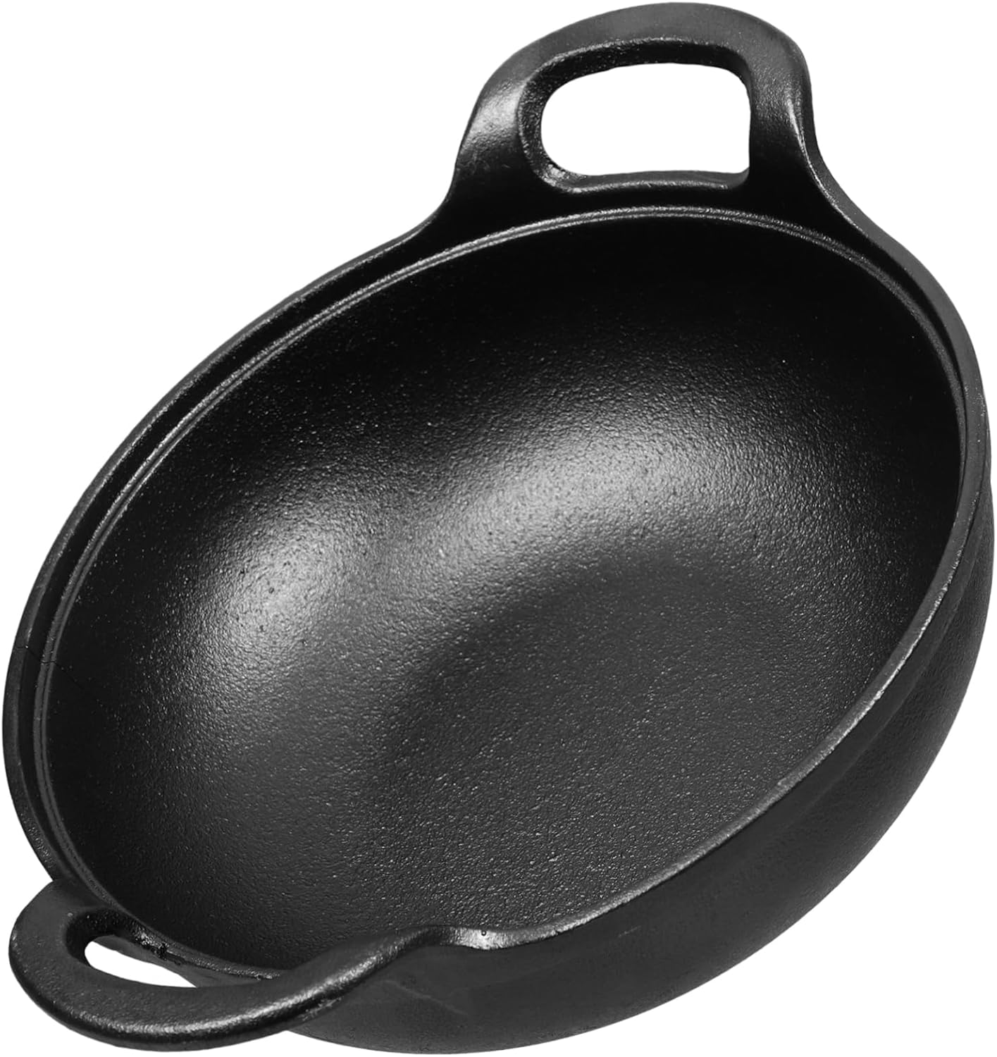Cast Iron Saucepan Non-stick Coating Style Pot Stew Pot Outdoor Cooking for Camping