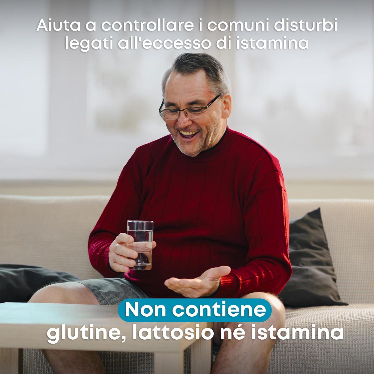 DR Healthcare - DAOfood Plus - Enzima DAO - Quercetina e Vitamina C - Contribuisce all’Equilibrio dell’Istamina Alimentare - 60 Capsule con Mini-Compresse Gastroresistenti di DAO