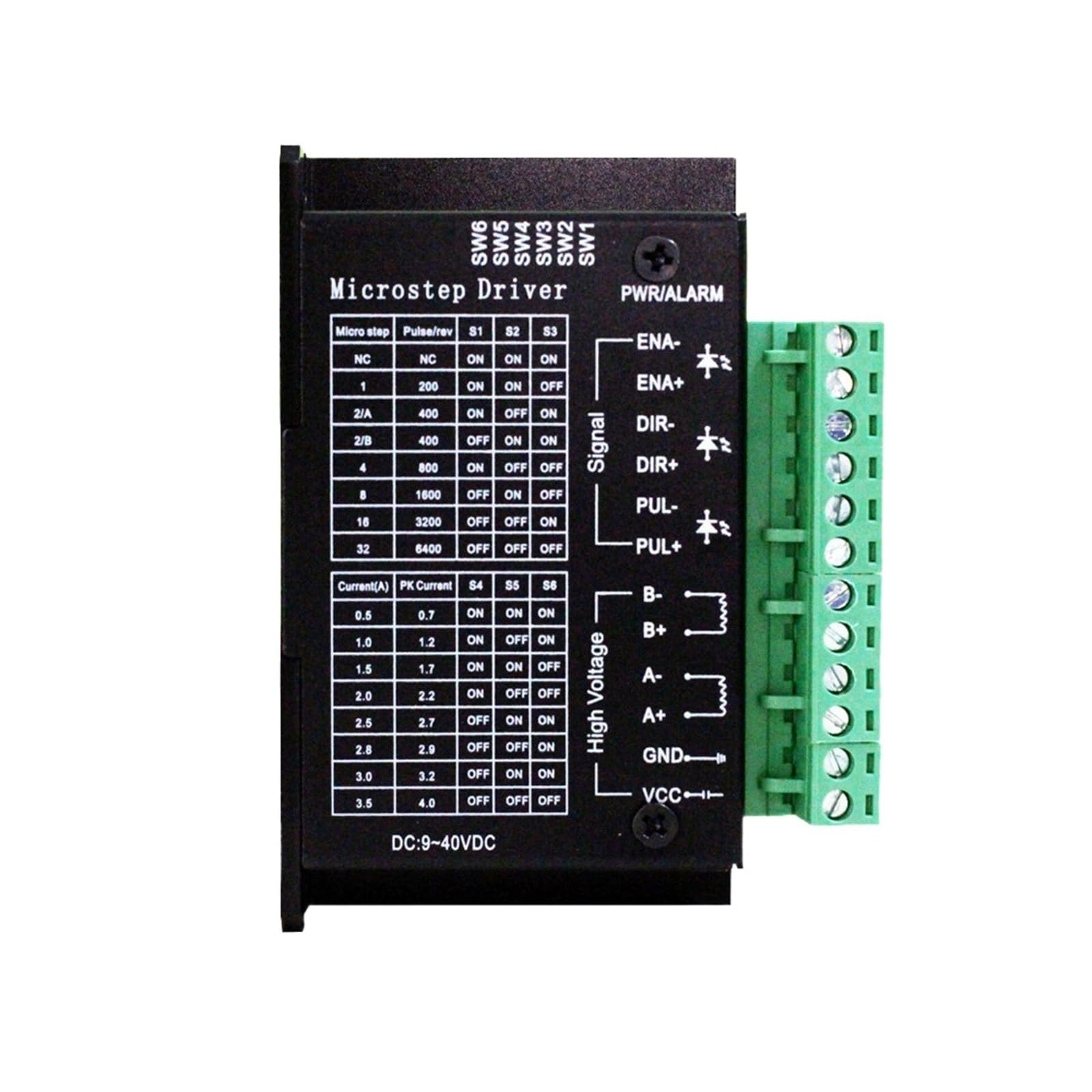 Controlador Paso a Paso Controlador de Motor Paso a Paso bifásico DM542/DM556 TB6600