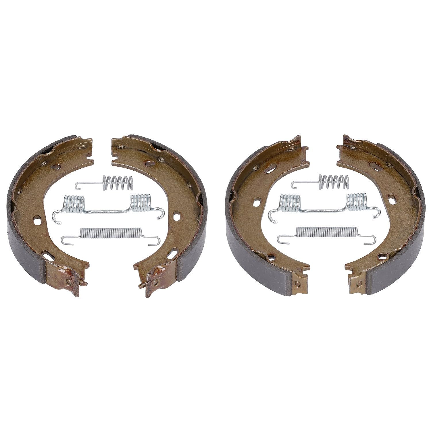 febi bilstein 08324 Brake Shoe Set for parking brake, with additional parts, pack of two