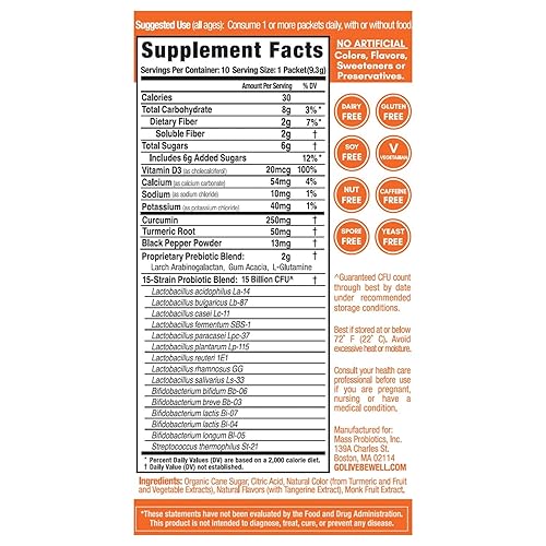 Miniatura 2 de Golive Suplemento mezcla de probióticos y prebióticos