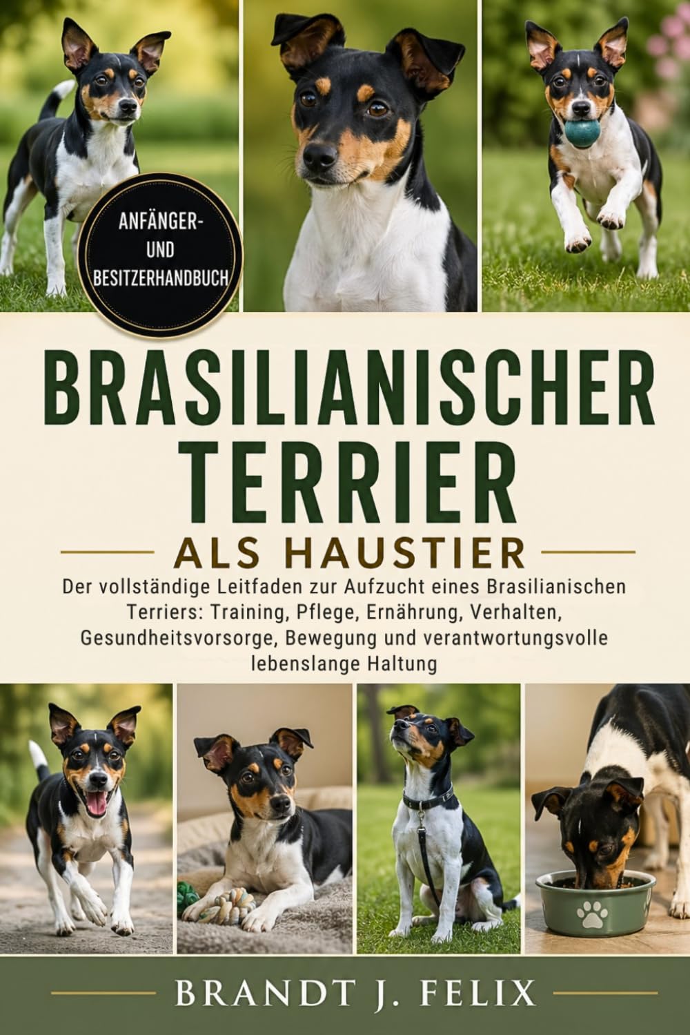 BRASILIANISCHER TERRIER ALS HAUSTIER: Der vollständige Leitfaden zur Aufzucht eines Brasilianischen Terriers: Training, Pflege, Ernährung, Verhalten, ... und verantwortungsvolle lebenslange Haltung