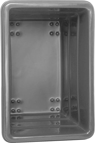 Miniatura 4 de Global Industrial 8 Bushel caja de plástico a granel camión, base de montaje directo, gris, 33-310"L x 24-35"W x 27-25"H