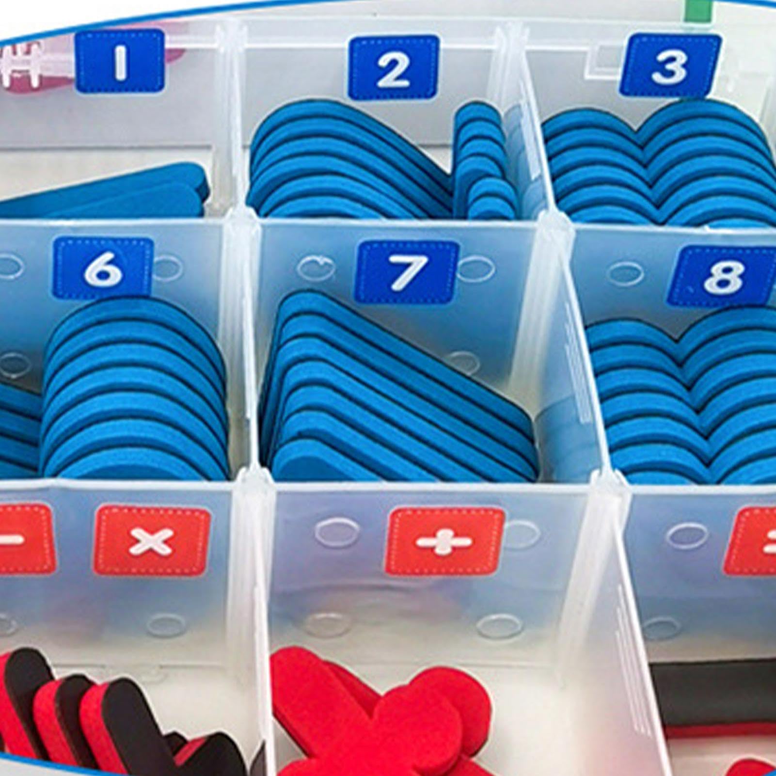 Magnetische Zahlen für Klassenzimmer – doppelseitige magnetische Zahlen