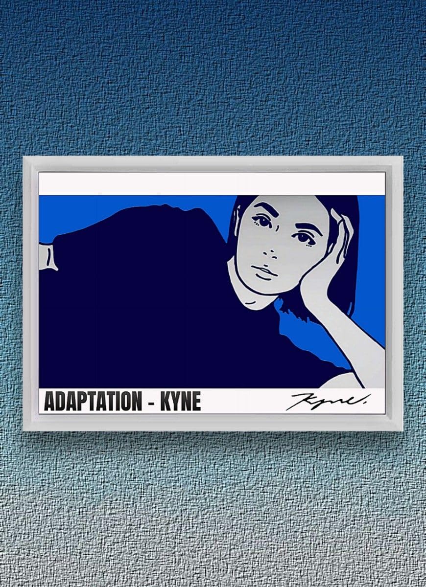 kyne・キネ【A4サイズ写真ポスターフレーム付き3点セット】ポスター