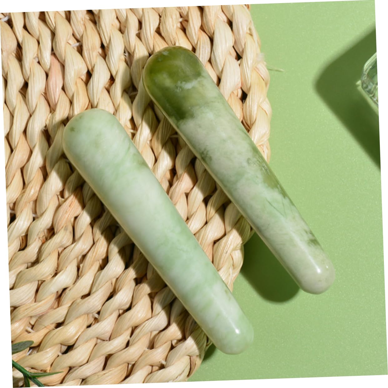 FOMIYES Massage Pieds 4 Pièces de massage outils de massage masseur de pieds masseur portatif masseur de de jade le pied tendineux d'acupuncture Manquer Outil