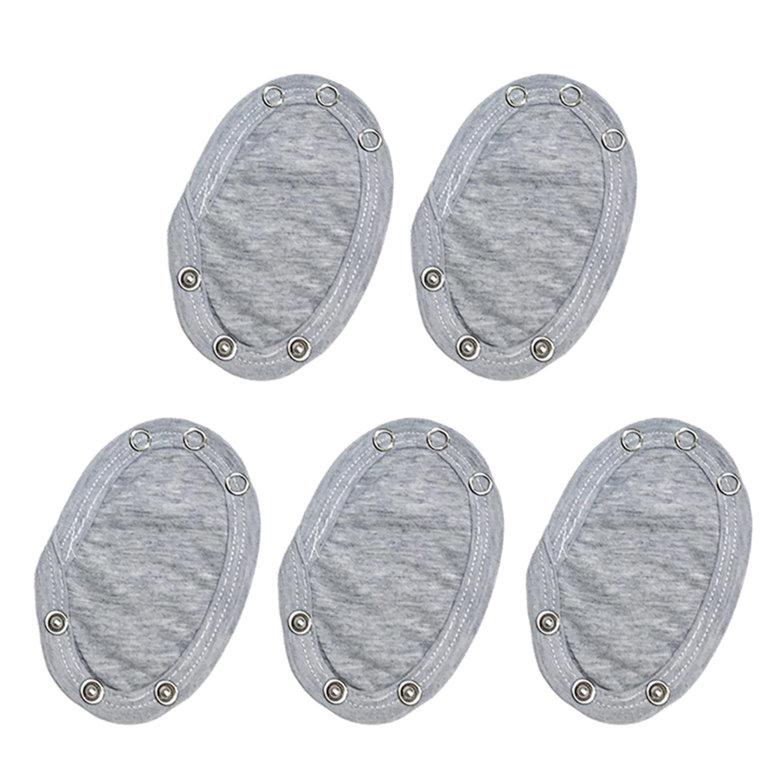5PCS Baby Jumpsuit Diaper Infant Romper Length Extender Newborn Bodysuit Button Extended Diaper for Triangle Crotch