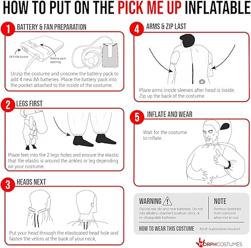 Miniatura 5 de Morph Green Inflatable Alien Costume Kids Inflatable Costumes For Kids Blow Up Halloween Costumes For Kids Boys Girls