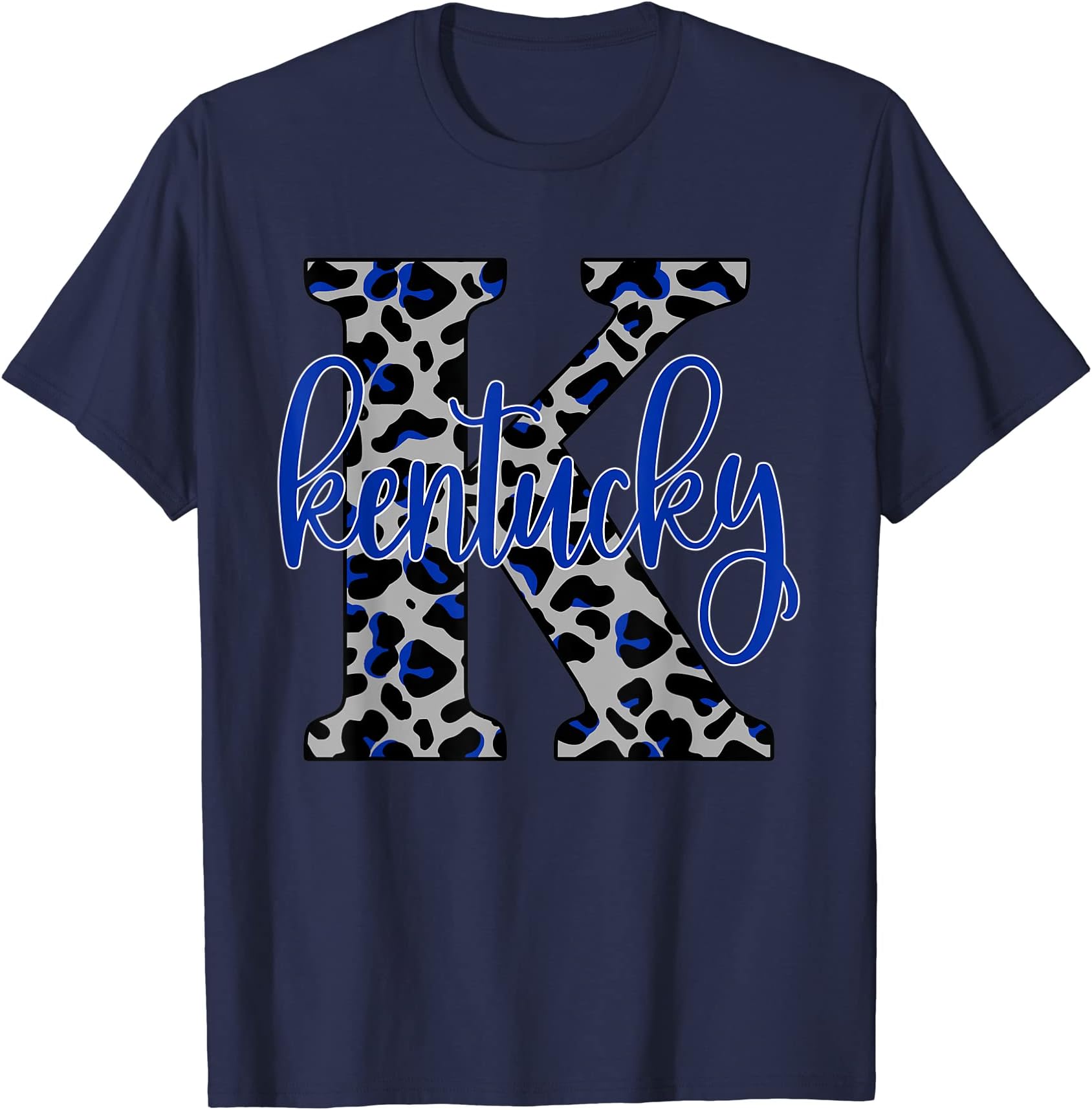 Kentucky Home Sweet Home Clothing & GiftsKentucky KY Leopard State of Kentucky Home Sweet Home Gift T-Shirt