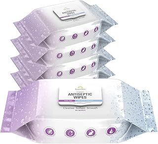 Sponsored Ad - Antibacterial Hand & Body Sanitizing Large Bathing Wipes Alcohol Free Disposable Antiseptic Adult Sponge Ba...