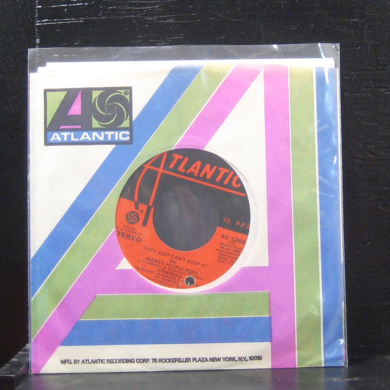 The Spinners They Just Cant Stop It The Games People Play 7" Vinyl 45 Record