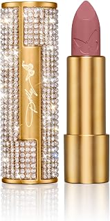 Dolly Beauty Heaven's Kiss Lipstick - Hydrating, Lightweight Pigmented Women's Lipstick - Vegan & Paraben Free - Satin Finish - Rosebud
