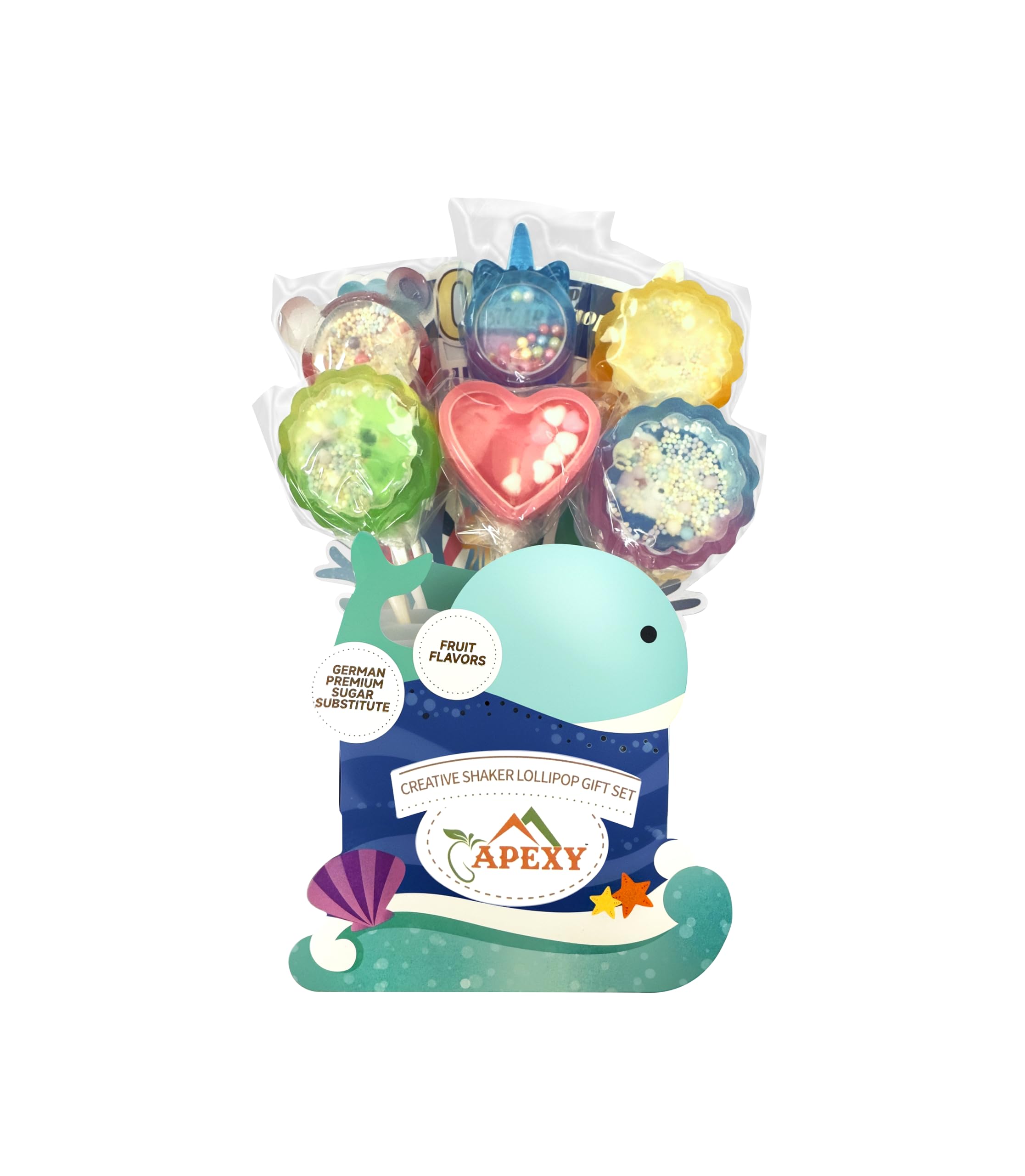 Amazon.com : Apexy Handcrafted Creative 3D Lollipop Set – Low