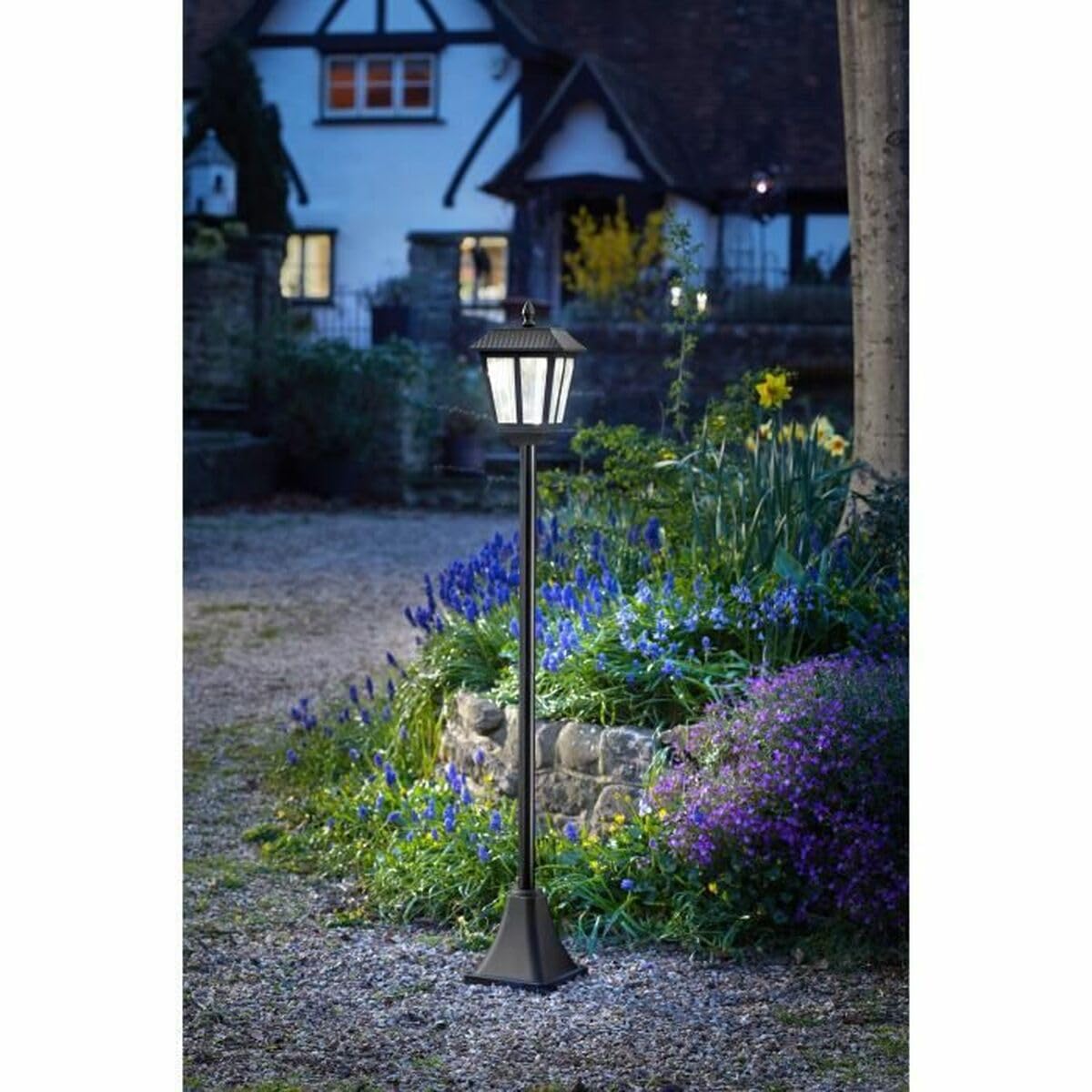 Lampa słupkowa metra 1,3 m 20 lumenów oświetlenie ogrodowe