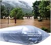 Car Cover Waterproof All Weather, 13.12x23ft Fully Enclosed Sealed Car Flood Cover Car Bubble Cover, Reusable PE Plastic Car Cover Suitable For Most Cars And SUVs
