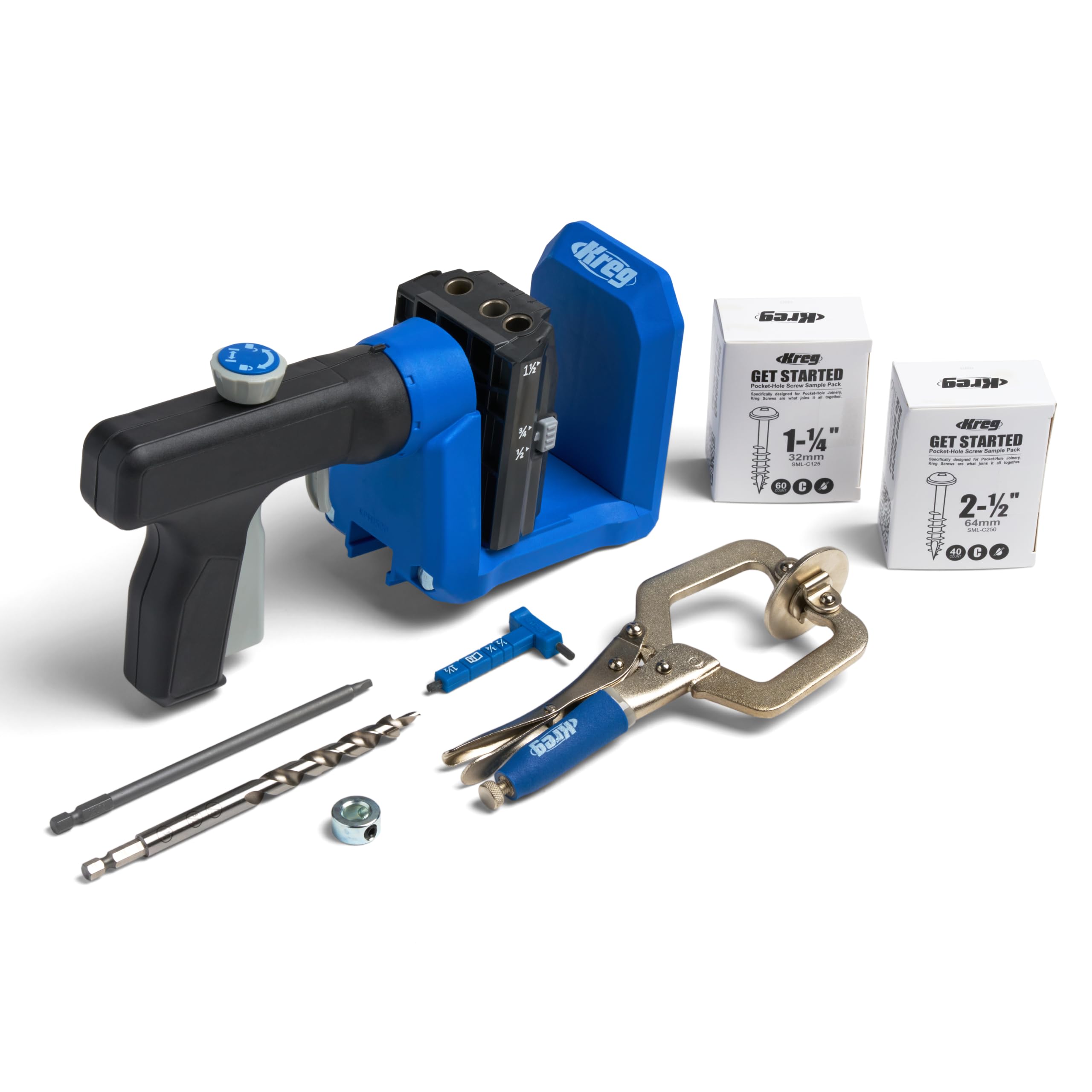 KregPocket-Hole Jig - KPHJ520PRO - Premium Carpentry & Woodworking Tool