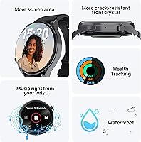 Vista 6 de AI Chatgpt, reloj inteligente para mujer, reloj traductor, rastreador de actividad física con monitor de frecuencia cardíaca y sueño