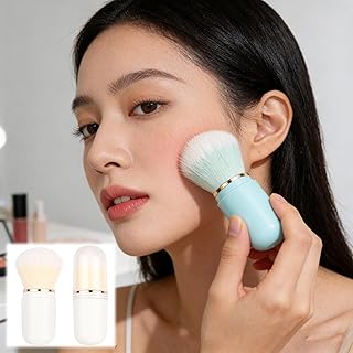 Generic Brocha de maquillaje retráctil, pince...