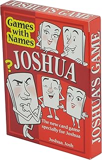 Joshua's Game: Amusing new stocking filler gift for men or boys called Joshua or Josh (also fun birthday or christmas party present or special original xmas gift for the man who has everything)