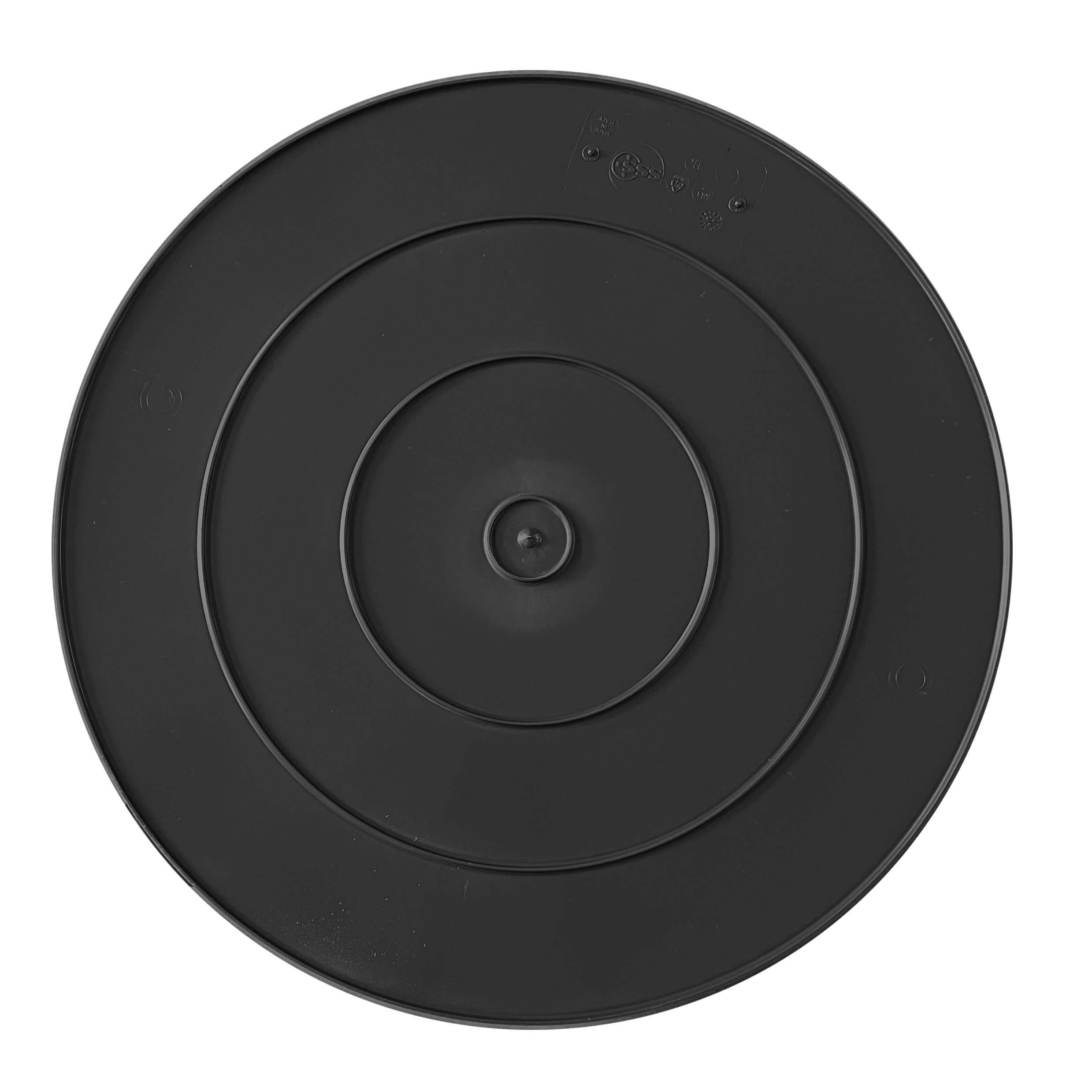 Mobil Plastic - Mastello industriale tondo in plastica 350 litri - nero