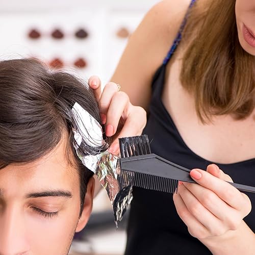 Hair Dye Kit Hair Dye Brush and Bowl Set Hair Coloring — close-up of materials and construction quality