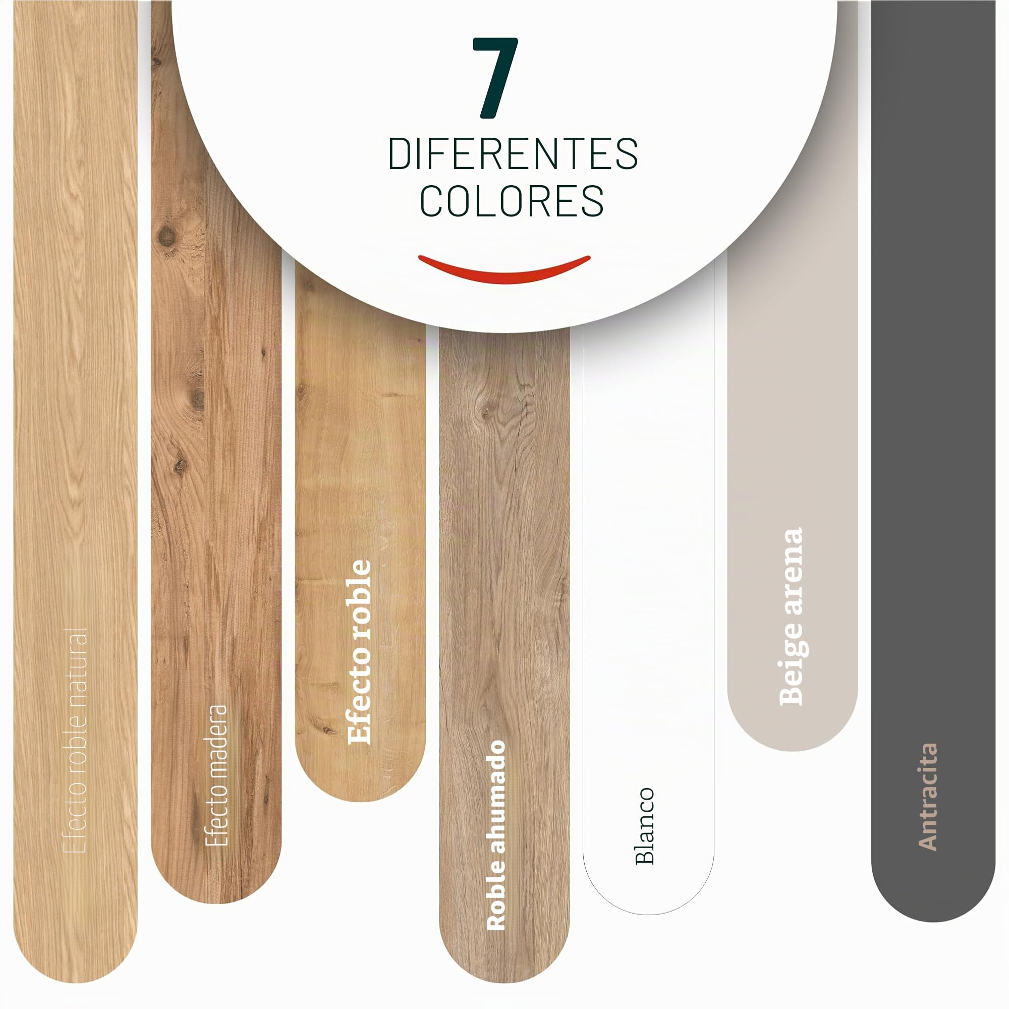 sugodesign Mesa Auxiliar con Ruedas, Pequeña Mesa de Café en Forma de C, Elegante Mesa Auxiliar en un Hermoso Efecto de Roble Natural, Mesa Redonda como Mesa de Sofá, Mesa de Sofá