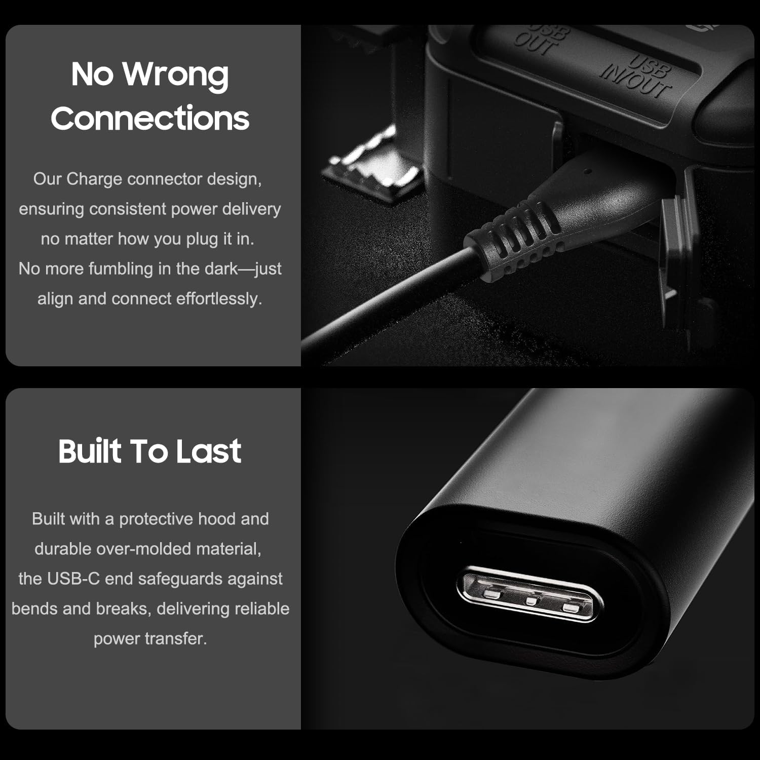 65W USB C GBX155 GBC011 Jump Starter Adapter for Boost X GBX155 4250A 12V UltraSafe Portable Lithium Jump Starter GBX45 GBX55 GBX75 USB-C Battery Charger Power Supply image 2