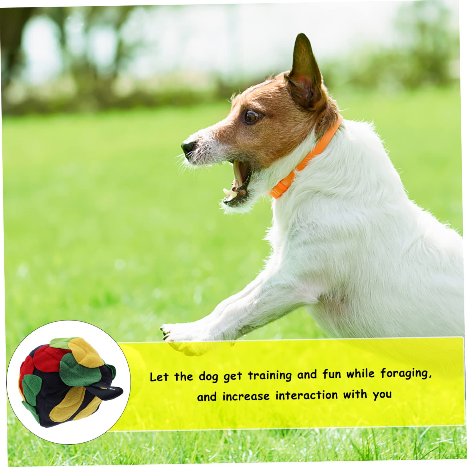 BESPORTBLE 3pièces Dog Snuffle Jouet Interactif De Recherche Alimentaire pour Chiens Stimulateur Olfactif pour Ennui Et Entraînement des Chiots