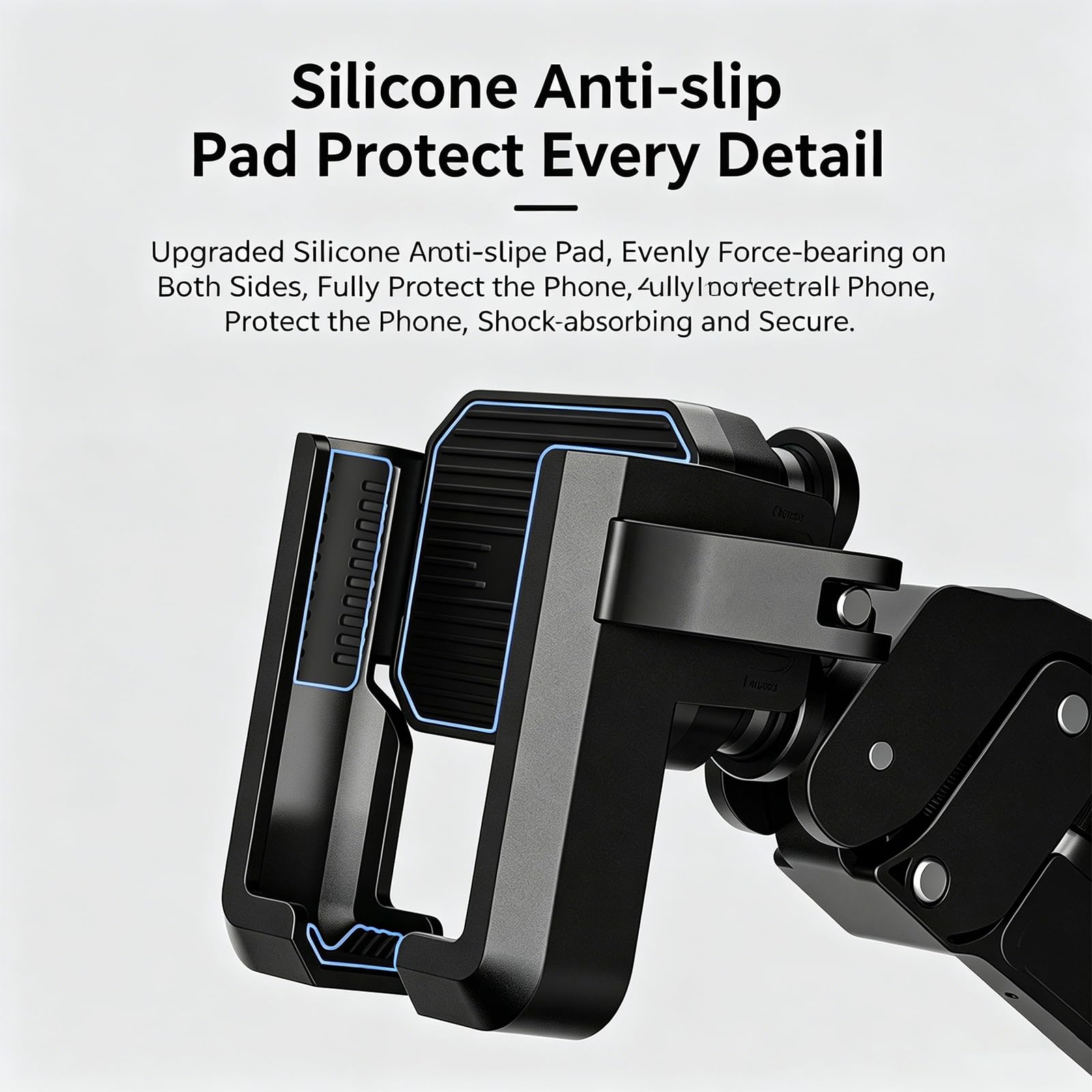 Supporto Smartphone Moto per Zero SR/F Electric 2019-2026 | Blocco meccanico rapido, ammortizzazione quadrupla antivibrazione, rotazione 360° gradi, cuscinetto silicone protettivo