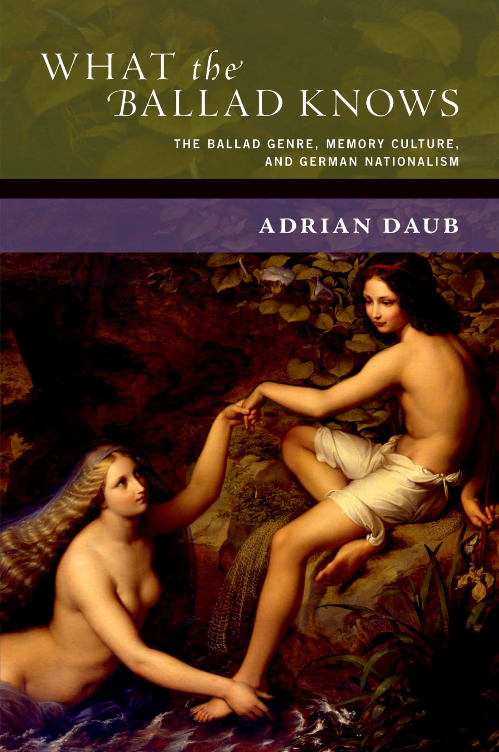 Ballad Genre, Memory Culture et construction identitaire allemande livre