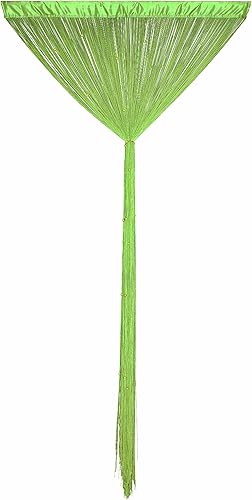 Miniatura 10 de YaoYue Cortina de cuentas para puerta, con borlas, cuentas para colgar con flecos, divisor de habitación, ventana, pasillo, entrada, pared, armario,