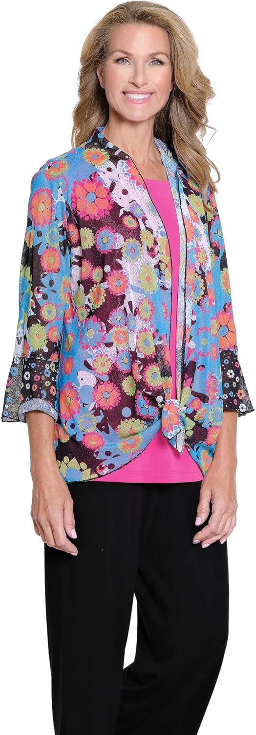 MULTIPLES Womens Clothing | 2-Pocket Button Front Jacket Dressy & Casual Clothing For Women - Image 2