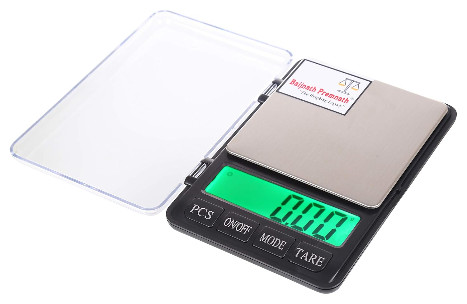 Baijnath Premnath Diary 600g (0.6kg) x 0.01g (10mg) Digital Jewellery Weighing Scale, Gold & Silver ornaments Weight Measuring machine Portable Weighting Scale for homes and professionals