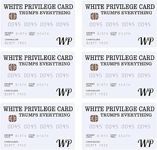 6pcs White Privilege Cards Portable Business Cards, Anniversary Car d Funny Card Portable Business Card for Men for Birthday Party Holiday