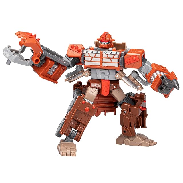 Transformers Figura de acción Legacy Evolution Voyager Class Trashmaster de 17,5 cm para niños y niñas…