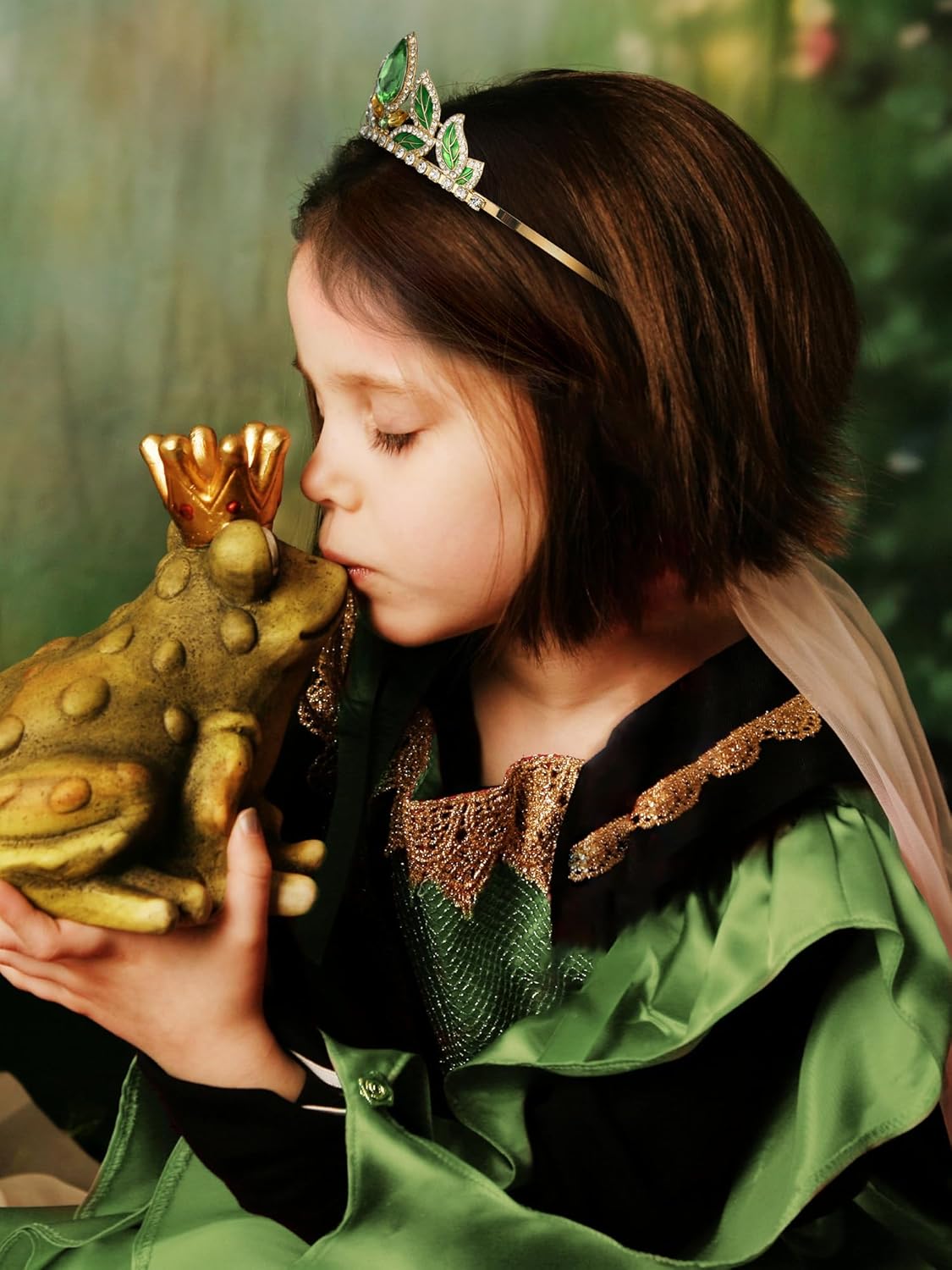 SWEETV Princess Tiara for Little Girls,Tiara Crown Headband Birthday Party Prom Costume Accessories Gift Toddler Kids Baby - Image 3