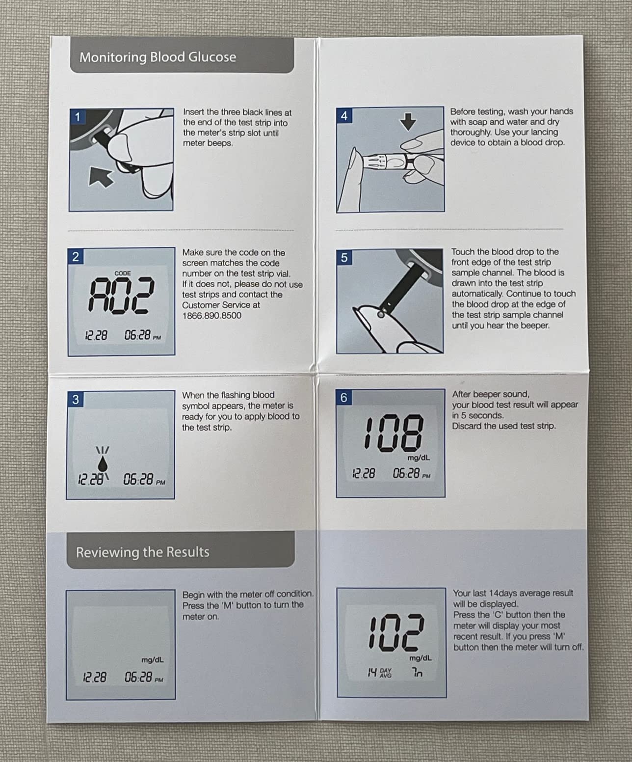 10/mo Finance Care Touch Blood Glucose Monitor KitDiabetes Testing