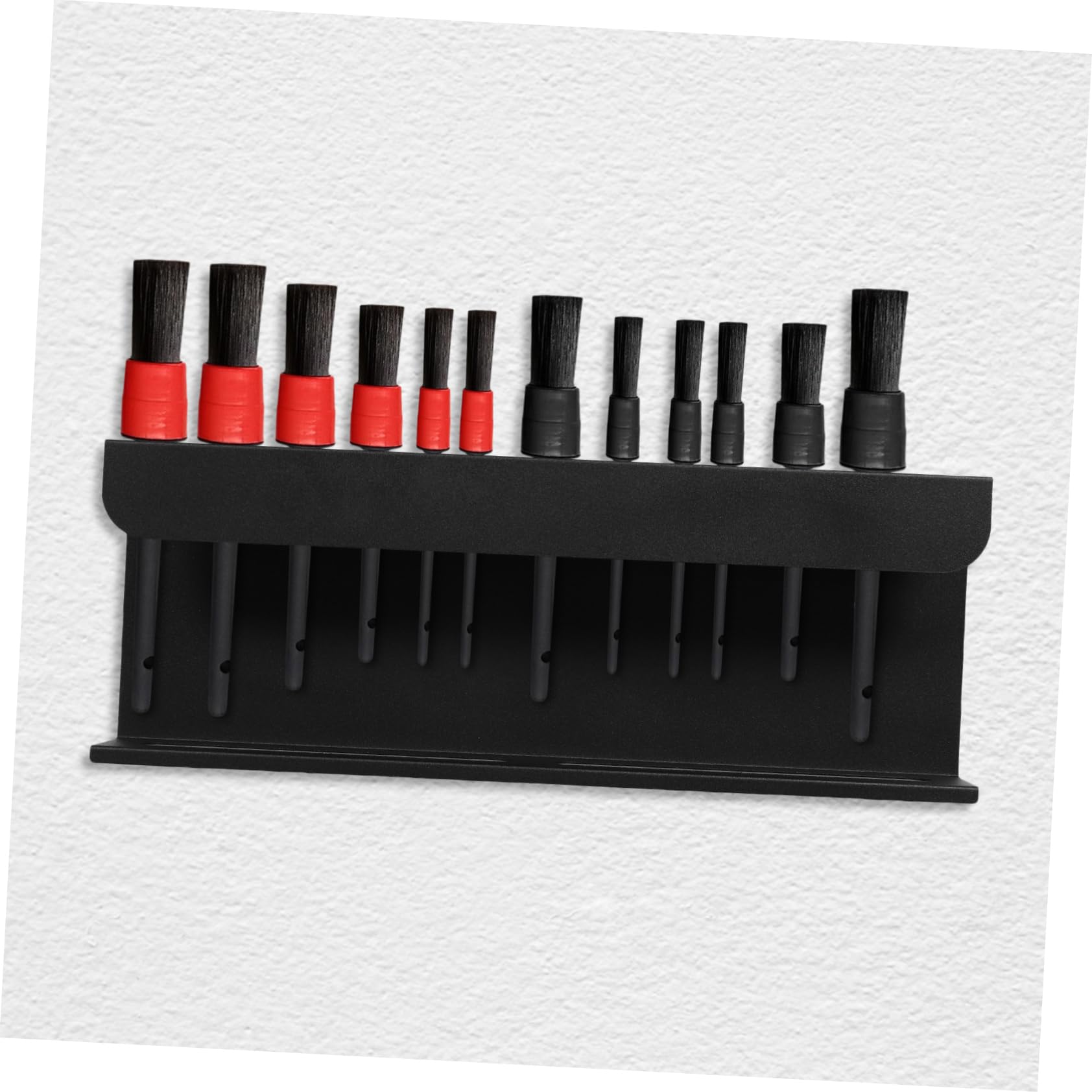 LIFKOME Soporte Montaje Pared para Botellas y Cepillos De Limpieza Organizador De Herramientas De Detalle Automotriz Rack Funcional para Taller y Lavado De Autos
