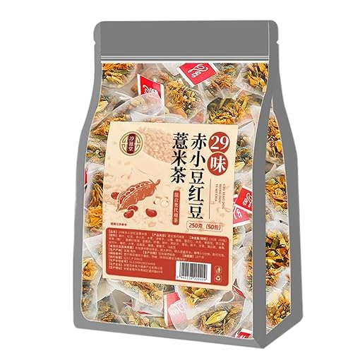 Chinese Natural Herbal Tea for Men Women - 510-29味赤小豆红豆薏米茶三角包茶 山楂荷叶冬瓜玫瑰养生