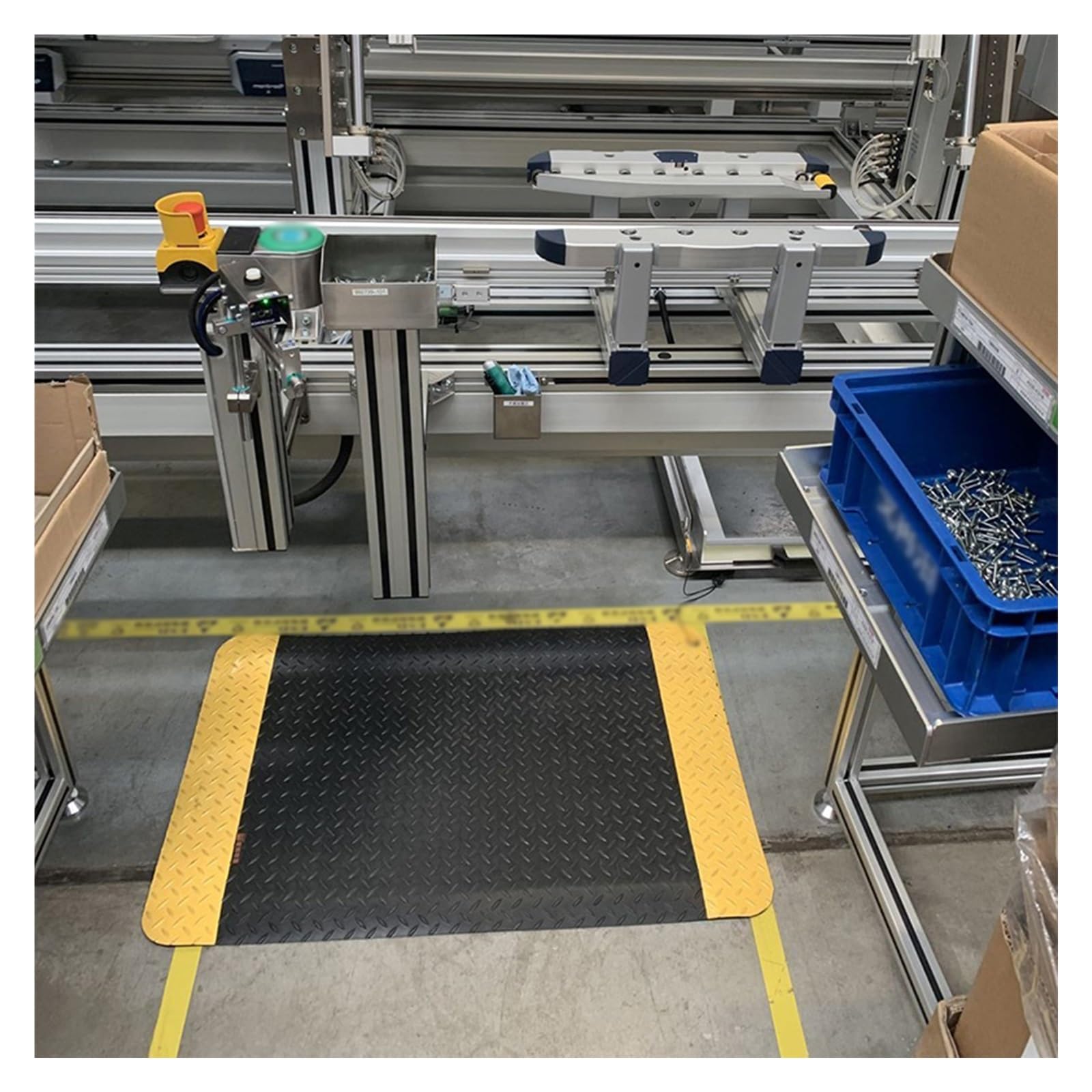 Aioneer Anti Static Standing Mat, Ergonomic Anti Fatigue Conductive Matting For Operator'S Room Bench Station-60x60x3cm